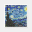 Recherche de van gogh serviettes Nuit étoilée
