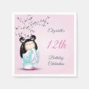 Recherche de kokeshi serviettes Rose