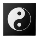 Suche nach yin yang symbol fliesen Schwarzes