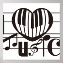 Recherche de illustration musicale posters Partition