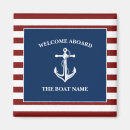 Recherche de bateau voile magnets Ancre