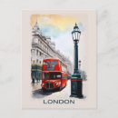 Suche nach vintager london bus postkarten Reise