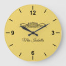 Recherche de murale jaune horloges Classique