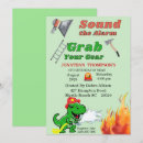 Recherche de fireman invitations Sonne l'alarme