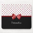 Recherche de point rouge tapis souris Pois