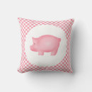 Recherche de porc coussins Rose