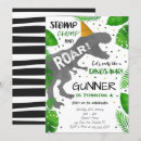 Recherche de rouler invitations Dinosaure