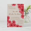 Recherche de marguerite de gerber invitations Élégant