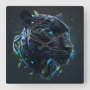 Suche nach panther wanduhren Schwarz