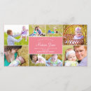 Recherche de collage photo bébé invitations Annonces de naissance