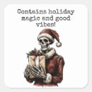 Recherche de noël gothique autocollants Vintage