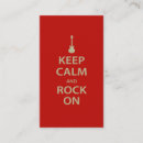 Suche nach rock and roll visitenkarten Felsen