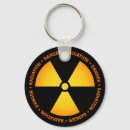 Recherche de symbole radioactif porteclés Radiation