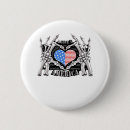 Recherche de main squelette badges Goth valentine