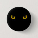 Recherche de chat jaune badges Noir