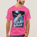 Recherche de loup blanc tshirts Forêt