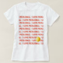 Recherche de i love pickleball tshirts Sports