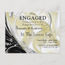 Recherche de champagne argenté noir invitations Élégant