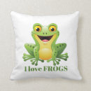 Recherche de grenouilles mignonnes coussins Amoureux