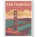 Recherche de pont san francisco autocollants Flanc