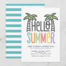 Recherche de palm tree invitations Barbecue