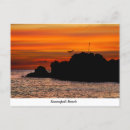 Recherche de roche noire cartes postales Coucher de soleil