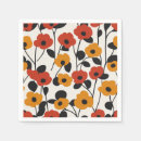 Recherche de motif floral serviettes Automne