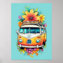 Suche nach hippie van poster Blume