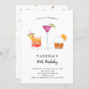 Recherche de cocktail coloré invitations Amusant