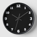 Recherche de nombres noirs horloges Moderne