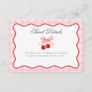 Recherche de boîte rouge invitations Mother to be
