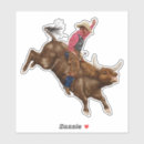 Recherche de cow boy autocollants Rodéo