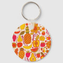 Recherche de illustrations vintages de fruit porteclés Motif