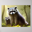 Suche nach raccoons poster Waschbären