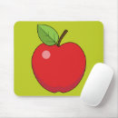 Recherche de pomme rouge tapis souris Juteux