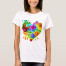 Recherche de feuille de coeur vêtements Amour