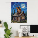 Suche nach cabin poster Blockhütte