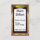 Recherche de galeries cartes visite Artiste
