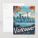 Recherche de vancouver cartes postales Illustration