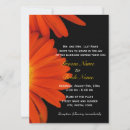 Suche nach orange gerbera einladungen Blume