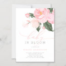 Recherche de roses pâles invitations Mother to be