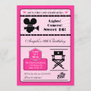 Recherche de hollywood 16ans anniversaire invitations Film