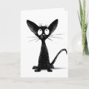Suche nach katzenkunst karten Schwarze katze