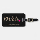 Recherche de bride luggage tags Newly weds