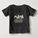 Recherche de mathématiques bébé tshirts Calcul
