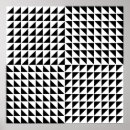 Recherche de motifs géométriques posters Mur géométrique