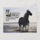 Recherche de courageux cartes postales Verset biblique