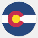 Suche nach colorado flag aufkleber Weiß