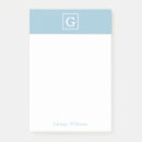 Suche nach hellblau post it Monogramm