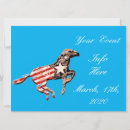 Recherche de vieille gloire invitations Rouge blanc et bleu